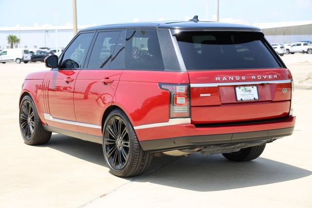 2016 Land Rover Range Rover Supercharged