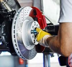 FRONT OR REAR BRAKE SERVICE